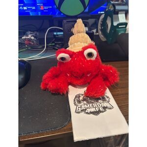 Walmart Red Hermit Crab Hearts Shell Plush Stuffed Animal Valentine Ocean # 01